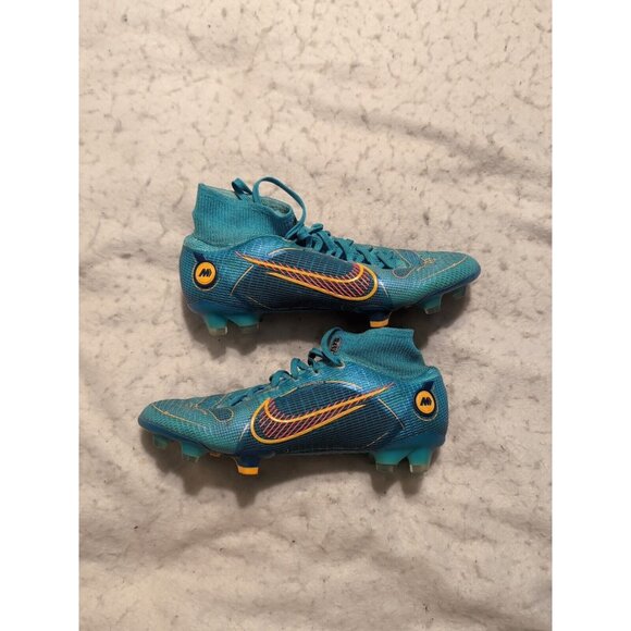 Nike Other - Nike Mercurial Superfly 8 Elite FG Size 5 Chlorine Blue Men Soccer DJ2839-484